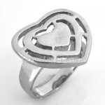 FSR05W92 heart love ring