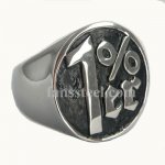 FSR10W49 motor cycle one percenter biker ring 