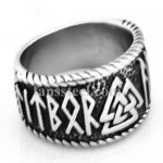 FSR20W20 knot of the slain Valknot tribal letters ring