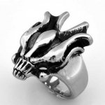 FSR06W55 Flame Tribal Dragon  Ring 