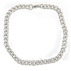 two sides polished bracelet width 5mm length 21cm FSB00W38