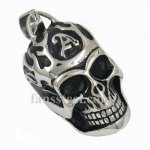 FSP16W60 flame skull biker Pendant 
