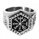 FSR21W21 Helm of Awe  Valknut Viking ring