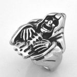 FSR13W62 ghost skull ring
