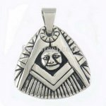 FSP16W82 sunshine masonic pendant