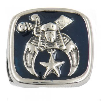 FSR11W39BL shriner masonic Ring