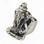 FSR12W26 elephant Ganesha ring