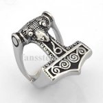 FSR15W00 Viking thors hammer ring