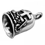 FSP18W05 Cross ride motor cycle  bell biker Pendant