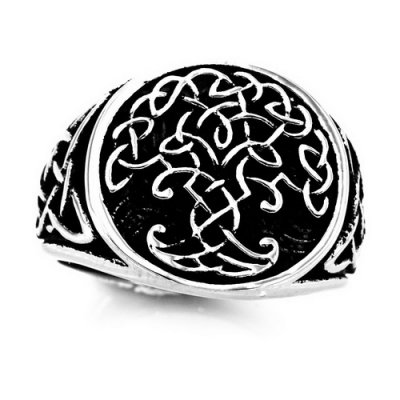 FSR20W94 Celtic viking tree of life ring