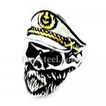 FSR20W38 skull pirate captain Ring