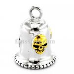 FSP17W92G one percenter skull rider bell biker Pendant