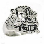 FSR11W33 bomb propeller rose bone warrior ring