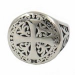 FSR13W35 tree of life cross ring