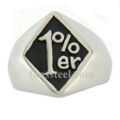 FSR10W87 one percenter motor cycle biker ring