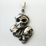 FSP18W32 Skull  Pendant