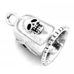 FSP17W93 diamond 13 skull rider bell biker Pendant