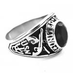 FSR09W92 cross gun USN nany military ring
