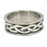 FSR11W60 celtic knot wave Ring 