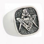 FSR09W87 free masonary past master ring