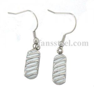 enamel twill line earring FSE14PR4