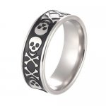 FSR22W02  Skull  ring