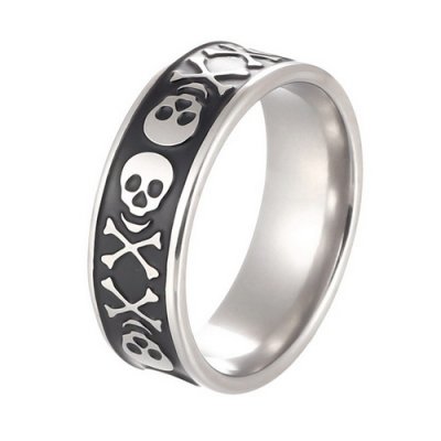 FSR22W02 Skull ring