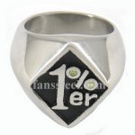 FSR10W87GR one percenter biker ring