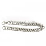 four sides polished bracelet width 8mm length 21cm FSB00W39