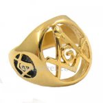 FSR11W82GB  master mason masonic ring 