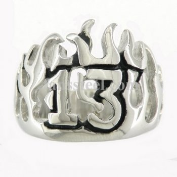 FSR11W02 13 evil flame biker ring