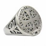 FSR13W35 tree of life cross ring