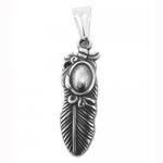 FSP19W97  Feather Pendant
