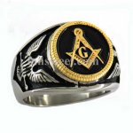 MBLR0016 custom made eagle scout freeman ring