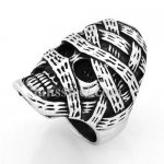 FSR14W21 wrap bandage injured skull ring