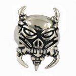 FSR09W45 skull ring 