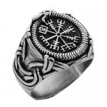 FSR21W18  Helm of Awe  Valknut Viking ring