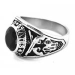 FSR09W92 cross gun USN nany military ring