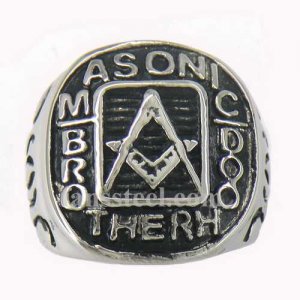 FSR11W15 freemasonary Mason Brotherhood masonic ring