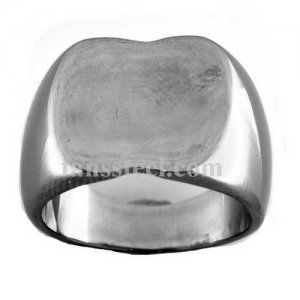 FSR07W60 Engravable signet ring