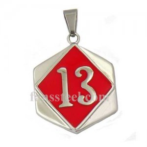 FSP17W25R number thirteenbiker pendant