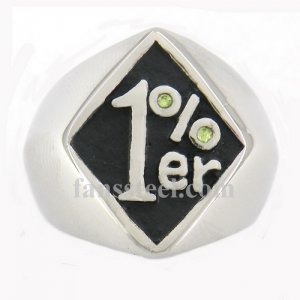 FSR10W87GR one percenter biker ring