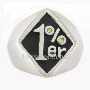 FSR10W87GR one percenter biker ring