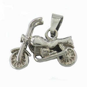 FSP03W68 Chopper Motor cycle Biker Pendant