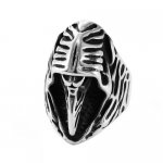 FSR22W12  Beak Skull  ring