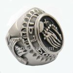 FSR12W75 free bird bead hand ring