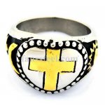 FSR12W12G star moon sun heart Jesus cross ring