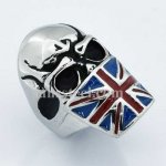 FSR13W12 flag mask skull ring