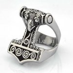 FSR15W00 Viking thors hammer ring