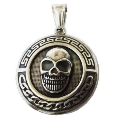 FSP19W07 Skull Pendant